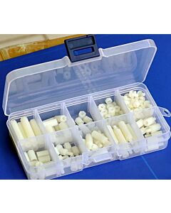 A58 - Nylon Hex Spacer/ Screw/ Nut Assorted Kit, Stand-off