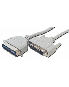 6 FT IEEE 1284 Printer Cable - DB25 Male to Centronics 36 Male