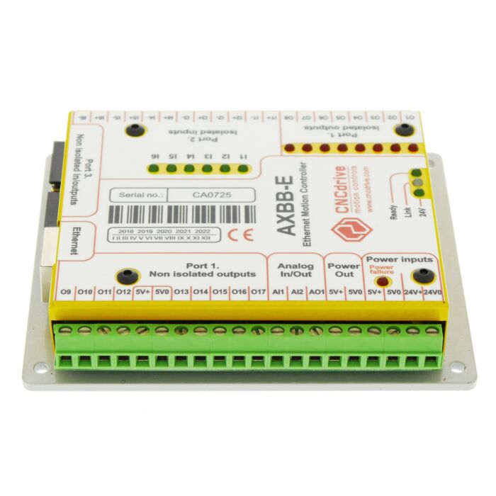AXBB-E Ethernet Motion Controller and Breakout Board Combined Motion Controller Unit